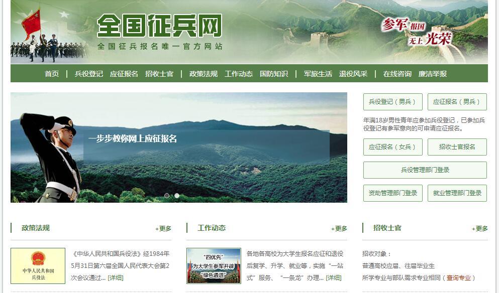 2018年兵役登记昨日启动 你准备好了吗？