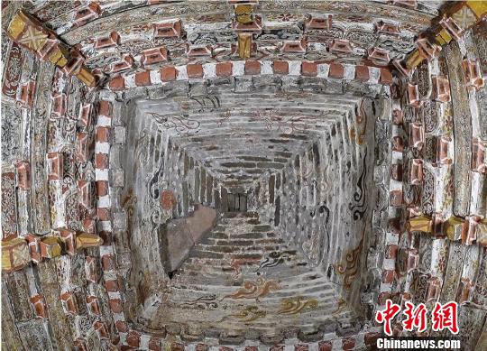 山西发现金代壁画墓完整